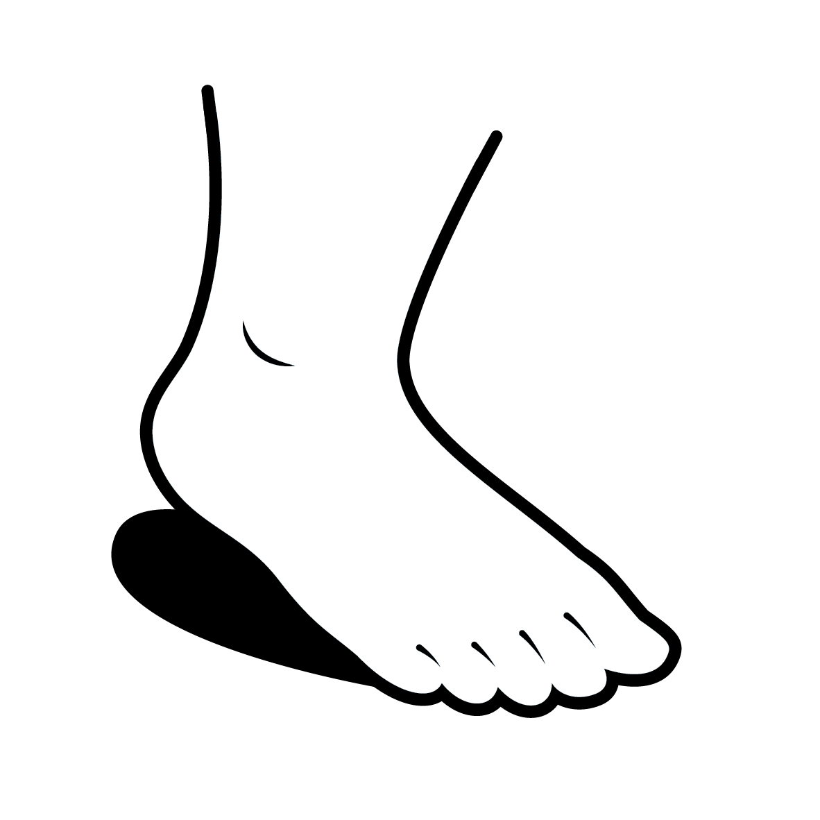 Kid+ Foot Icon