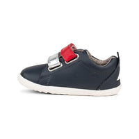 Grass Court Switch - Step Up - Navy (Red + Silver Metallic)