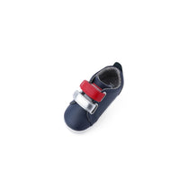 Grass Court Switch - Step Up - Navy (Red + Silver Metallic)