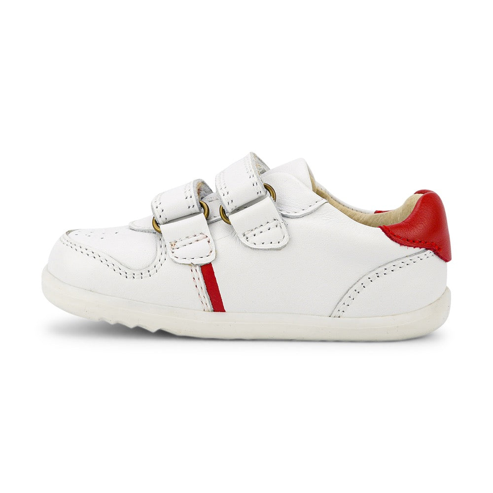 Riley  - Step Up - White + Red