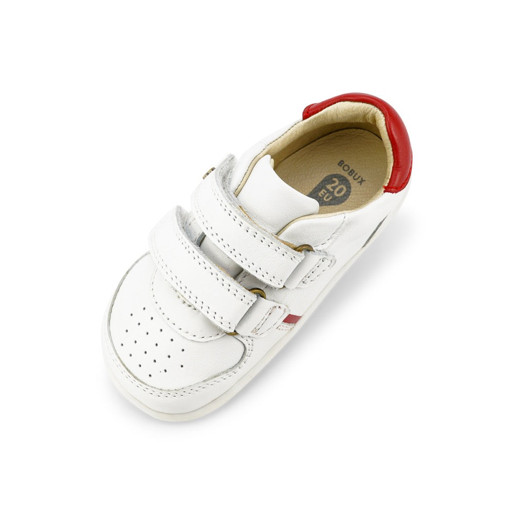 Riley  - Step Up - White + Red