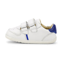 Riley  - Step Up - White + Blueberry