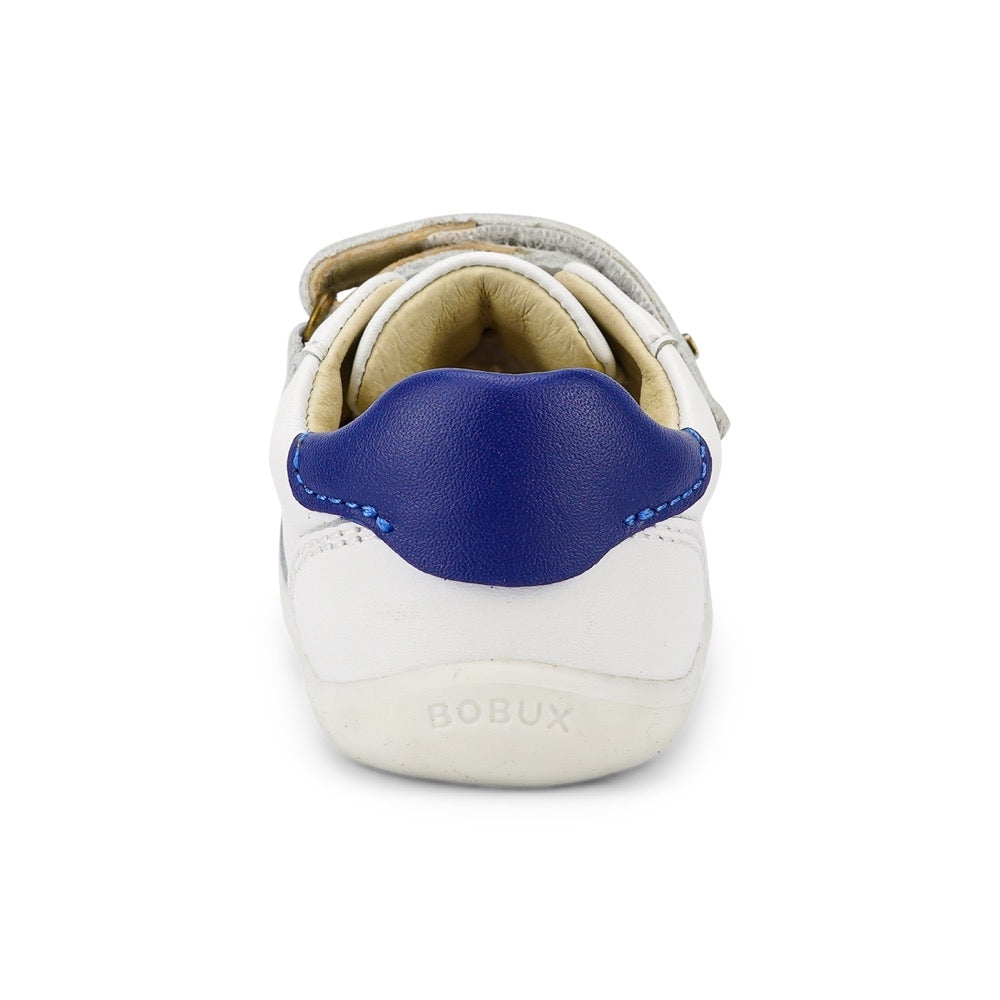Riley  - Step Up - White + Blueberry