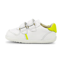 Riley  - Step Up - White + Neon