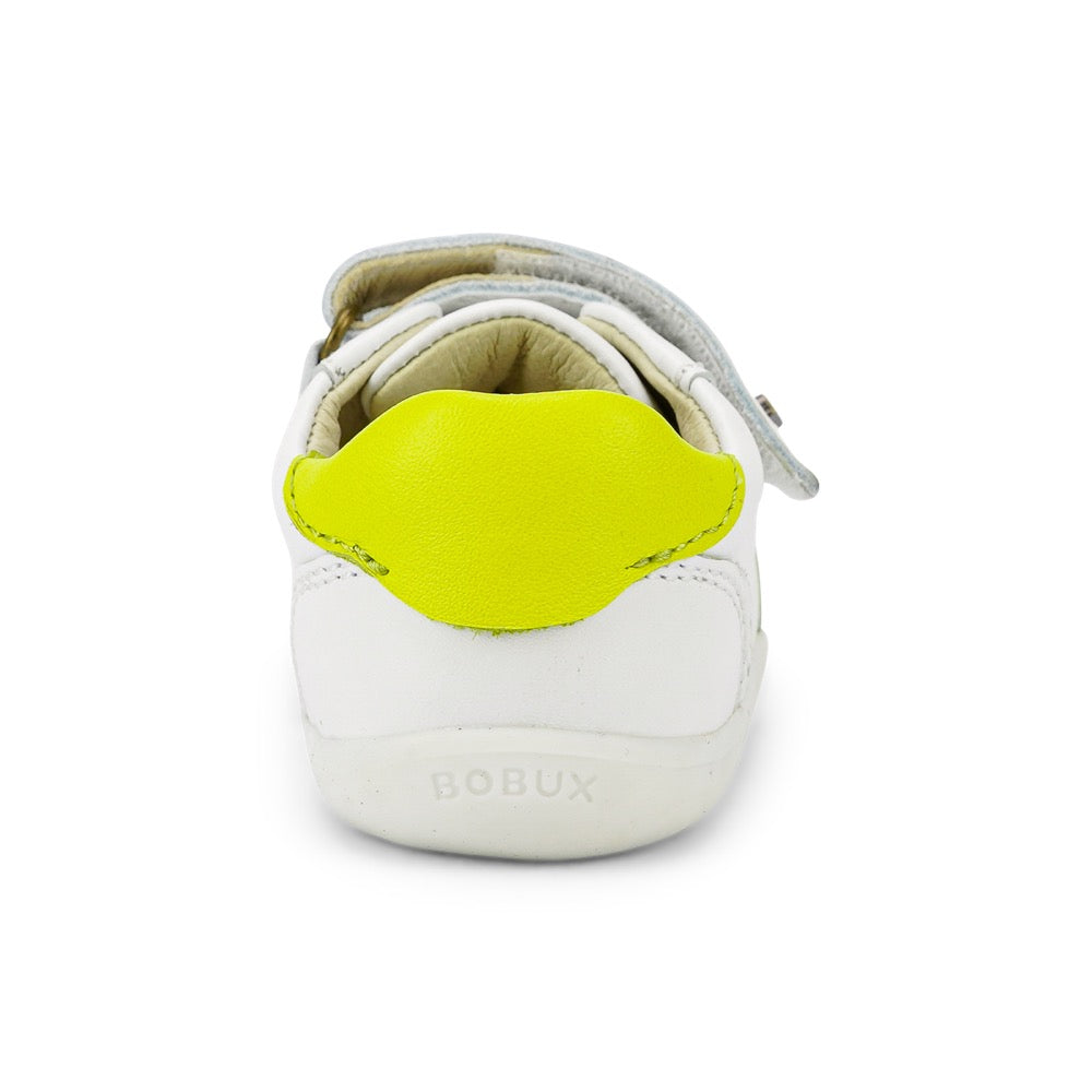 Riley  - Step Up - White + Neon