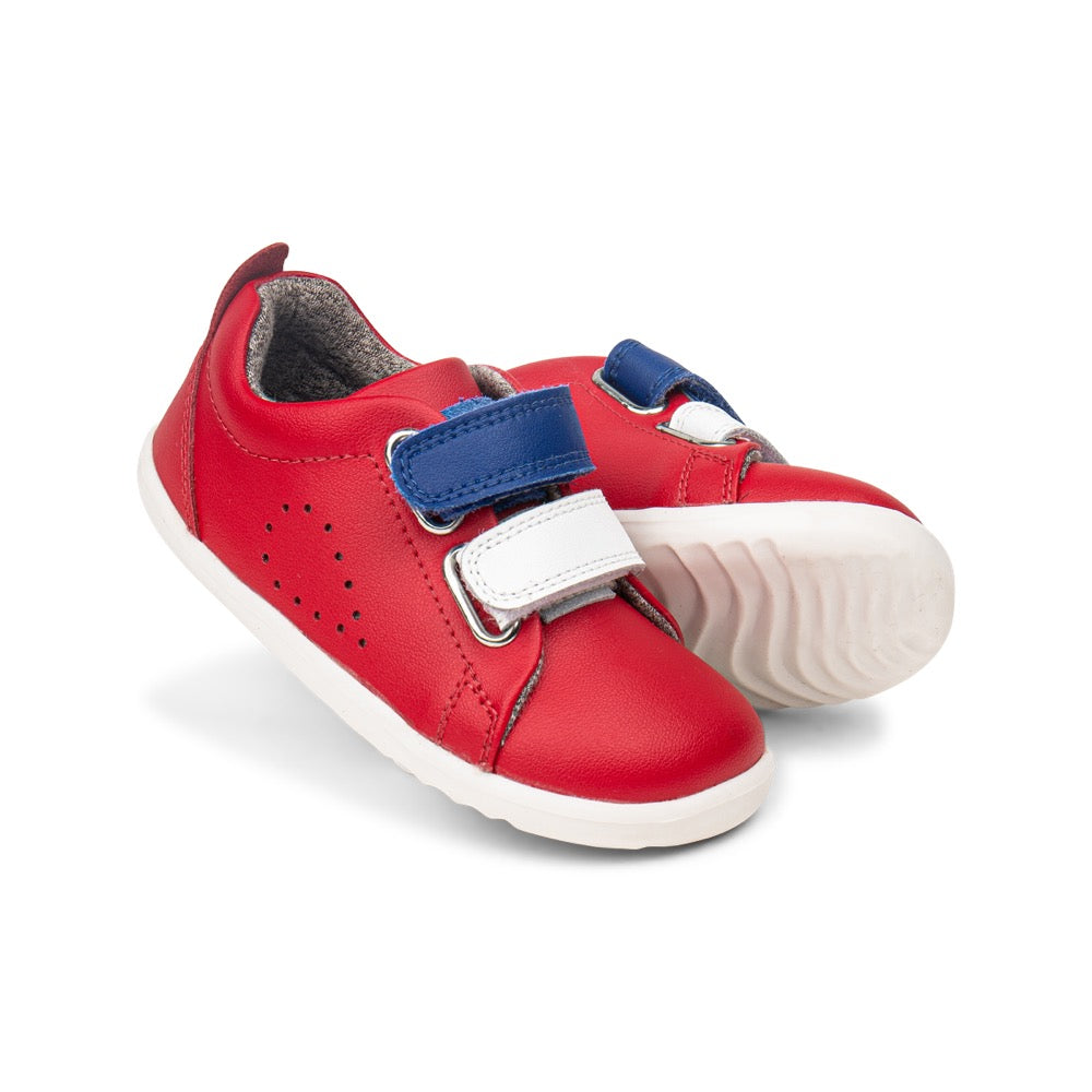 Grass Court Switch - Step Up - Red (Blueberry + White)
