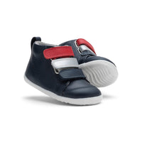 Hi Court Switch - Step Up - Navy (Red + Silver Metallic)