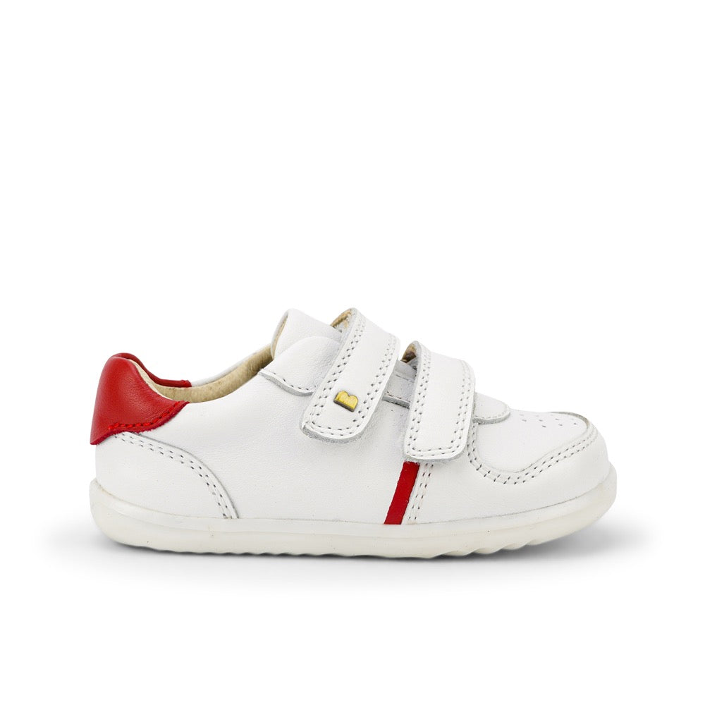 Riley  - Step Up - White + Red