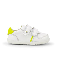 Riley  - Step Up - White + Neon