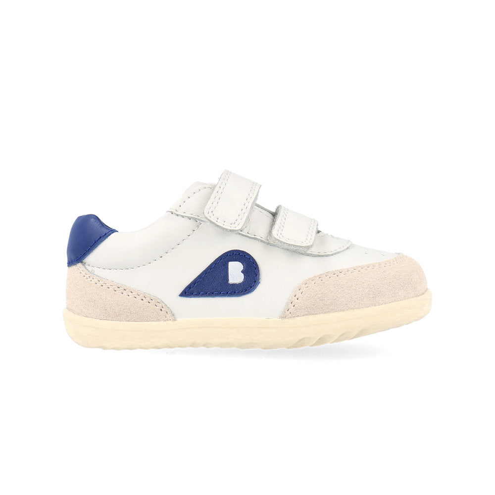 Champ - Step Up - Chalk + Gentian Blue – Bobux UK