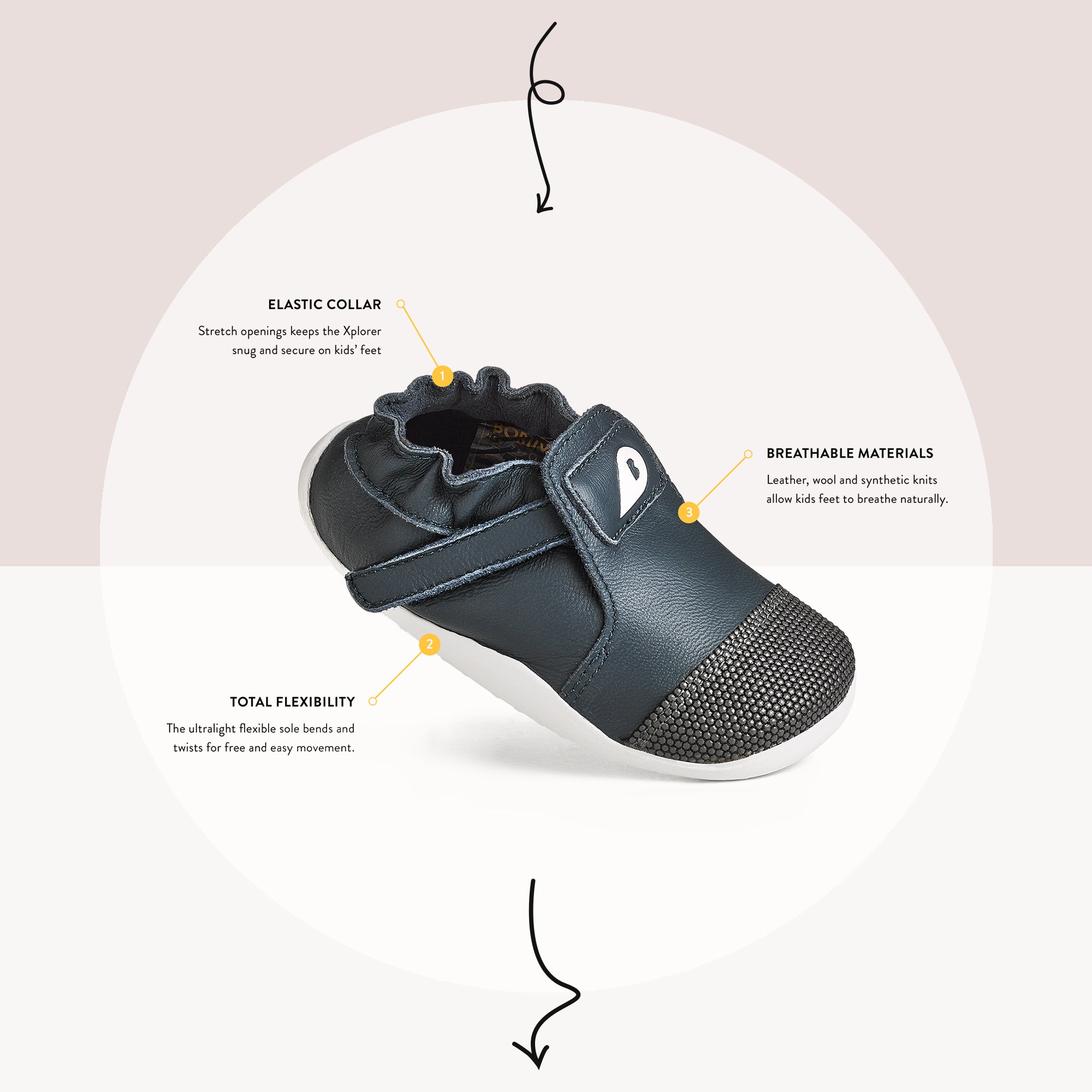 Xplorer shoe diagram