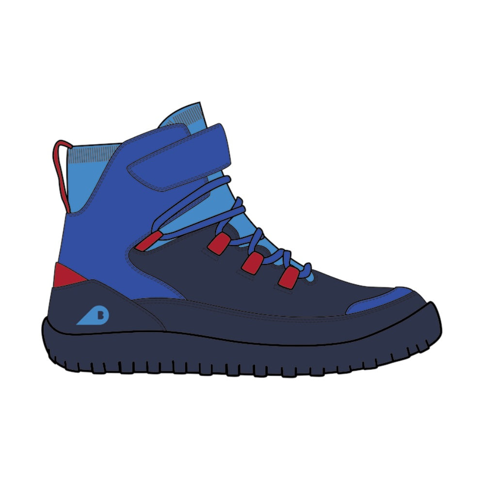 Amble - Kid+ - Navy-Dazzling Blue