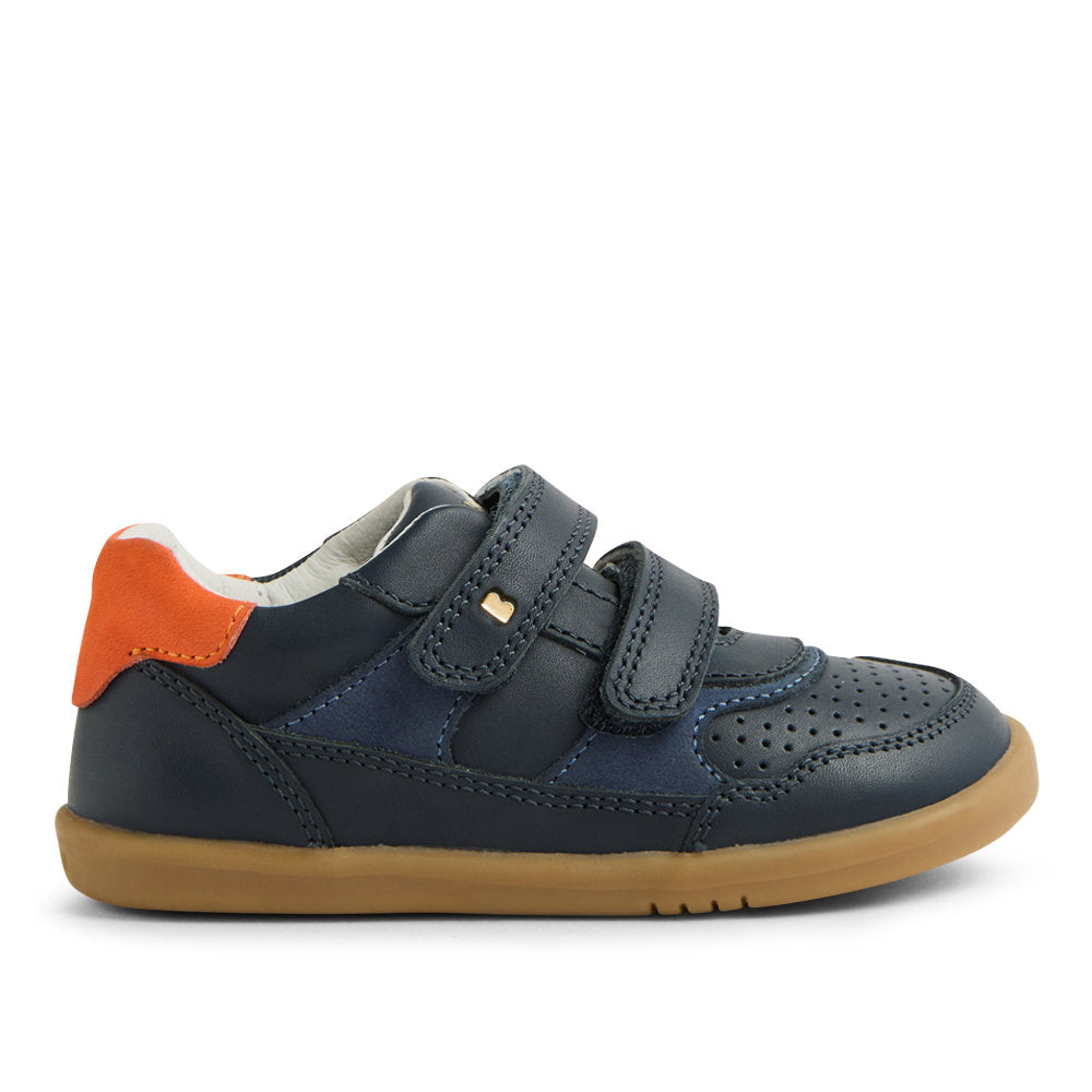 Hunter - I-Walk - Navy-Nasturtium