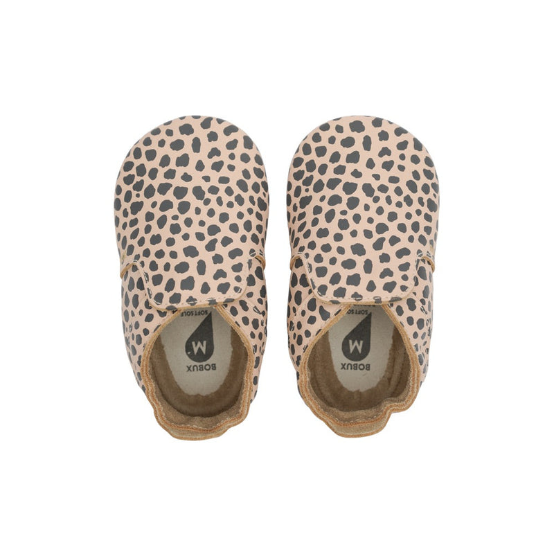 Dalmatian Print - Soft Sole - Rose