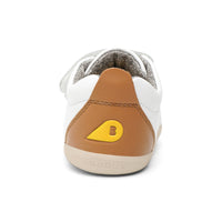 Grass Court  - Step Up - White + Caramel