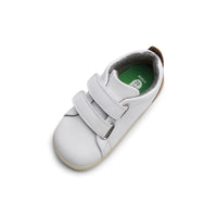 Grass Court  - Step Up - White + Caramel