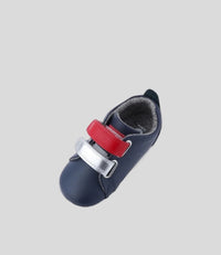 Grass Court Switch - Step Up - Navy (Red + Silver Metallic)