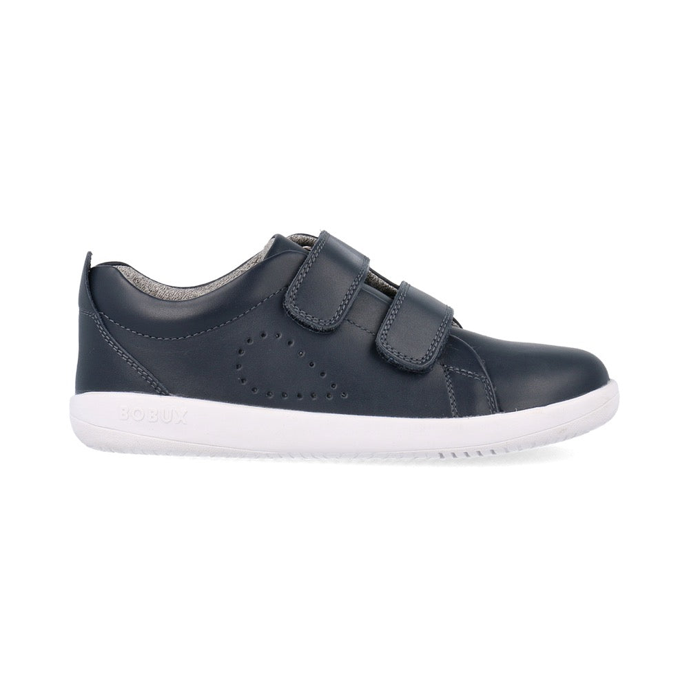 Bottes Enfant Bobux Grass Court High - Cuir, Double Bande Auto-adhésive - Pour Marcheurs Confiants - 6