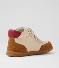 Champ High - I-Walk - Chalk-Caramel-Tibetan Red