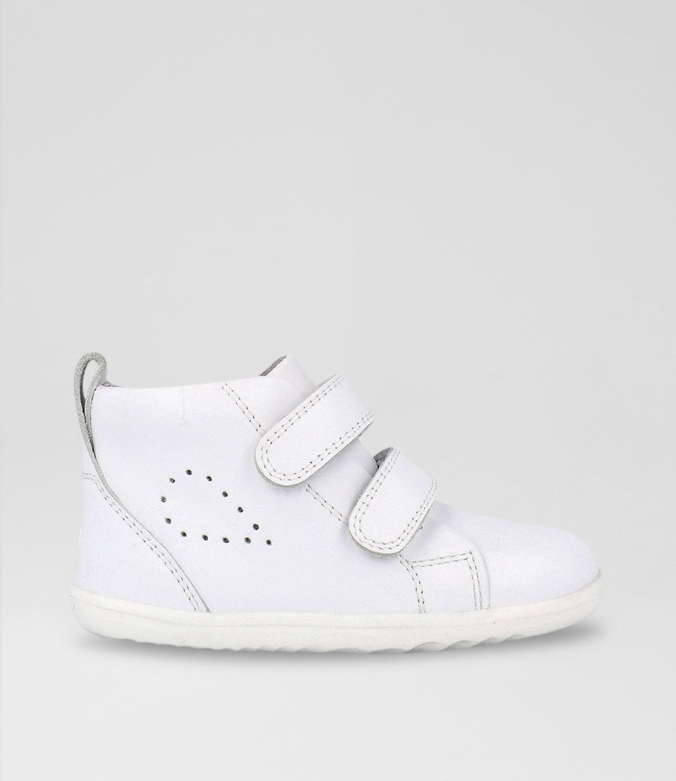 Grass Court High - Step Up - Optical White