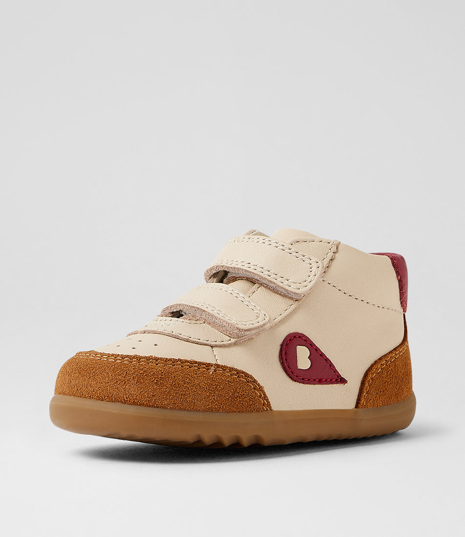 Champ High - Step Up - Chalk-Caramel-Tibetan Red