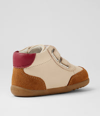 Champ High - Step Up - Chalk-Caramel-Tibetan Red