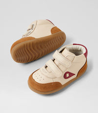 Champ High - Step Up - Chalk-Caramel-Tibetan Red