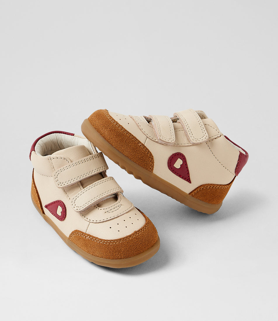 Champ High - Step Up - Chalk-Caramel-Tibetan Red