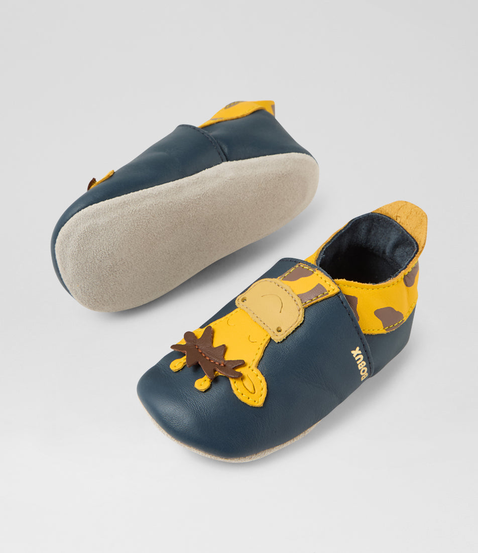Giraffe - Soft Sole - Navy