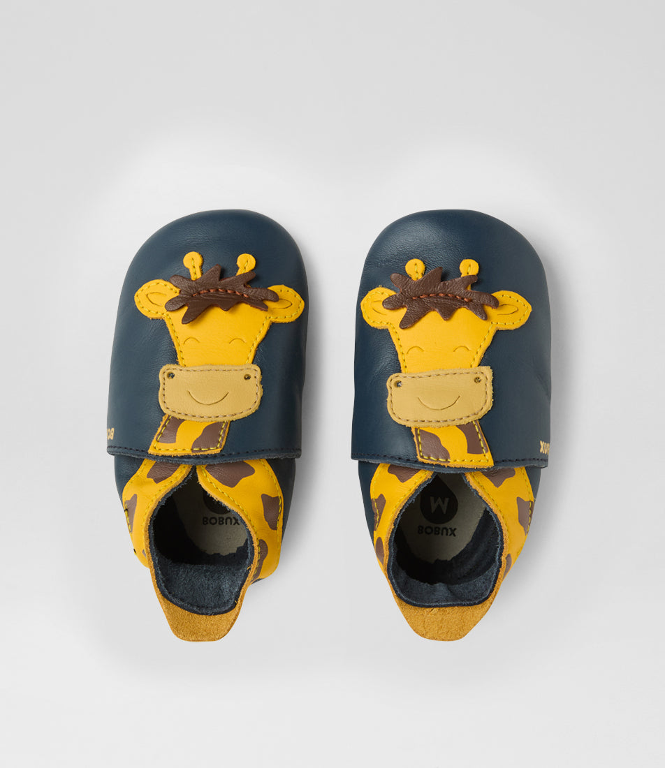 Giraffe - Soft Sole - Navy