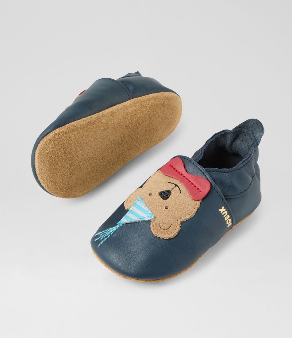 Party Bear - Soft Sole - Navy