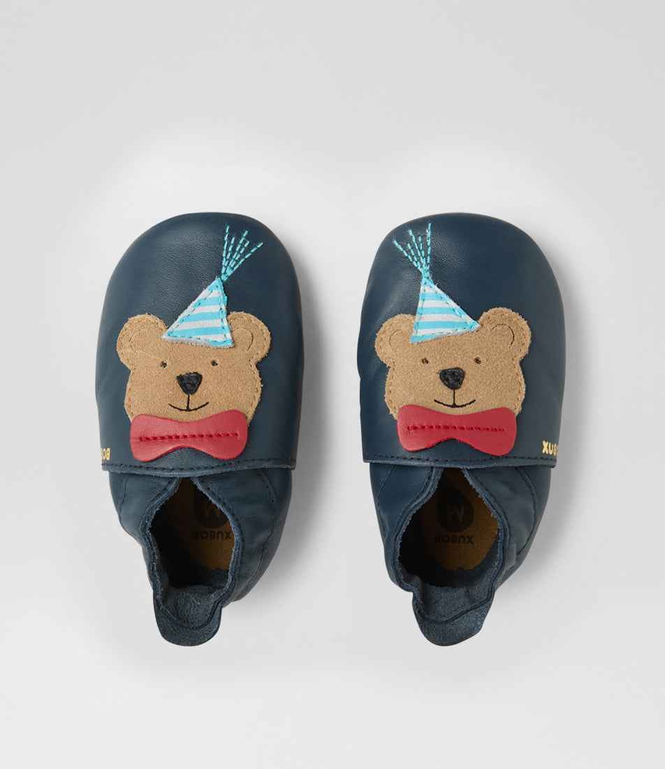 Party Bear - Soft Sole - Navy