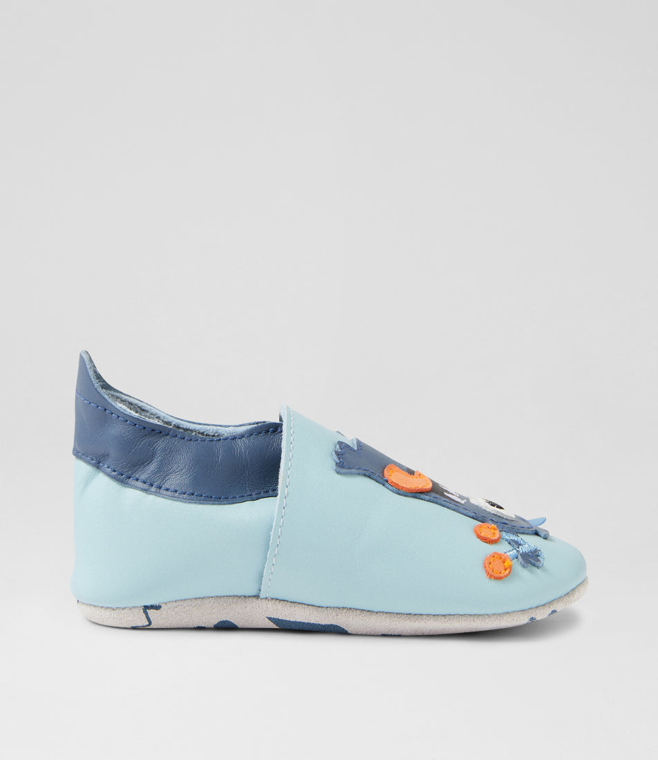 Messy Monster - Soft Sole - Celestial Blue