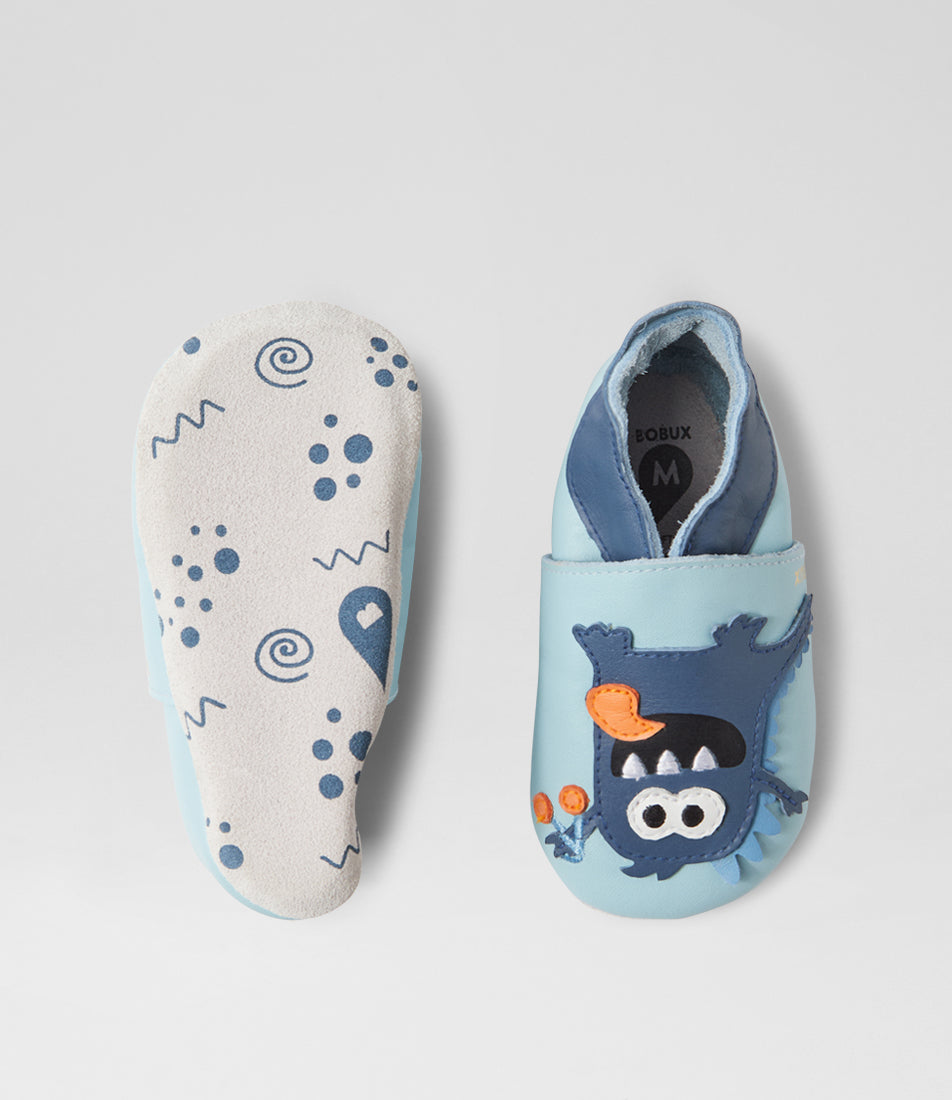 Messy Monster - Soft Sole - Celestial Blue
