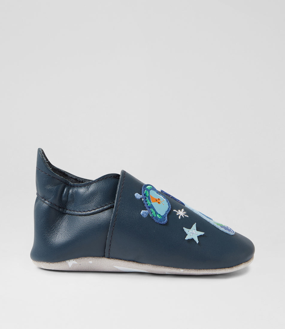 Cosmic Rocket - Soft Sole - Navy