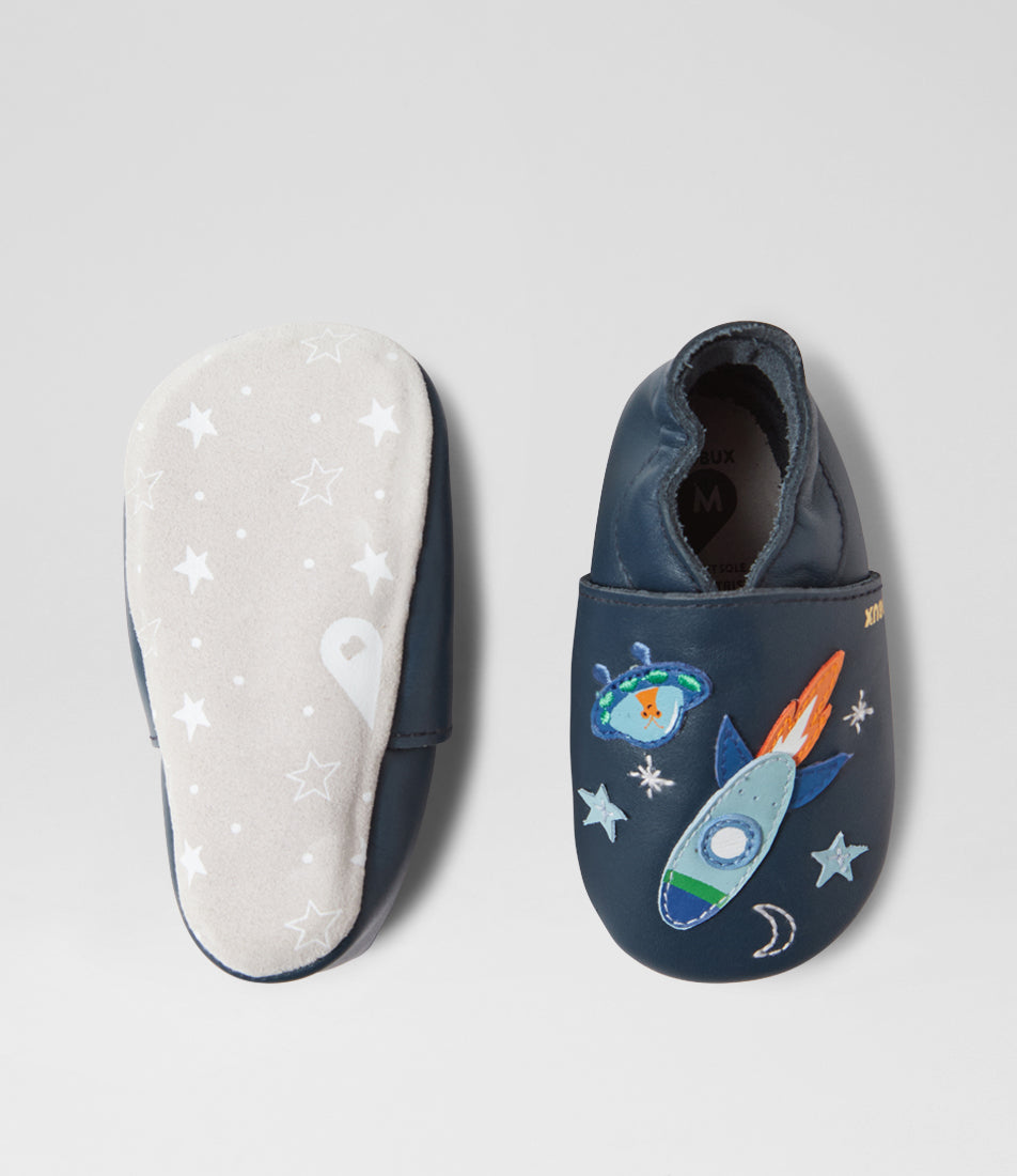 Cosmic Rocket - Soft Sole - Navy
