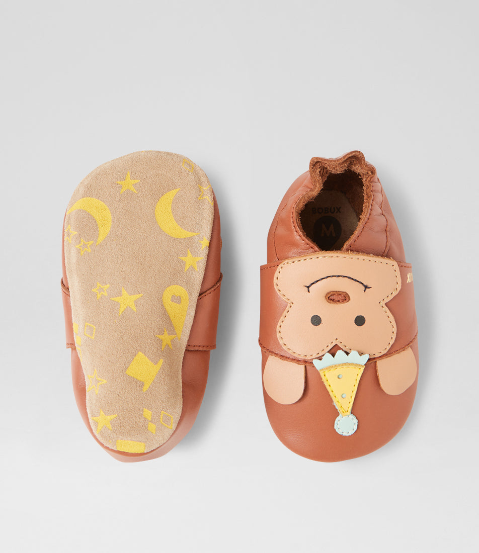 Cheeky Monkey - Soft Sole - Mocha-Sandstorm