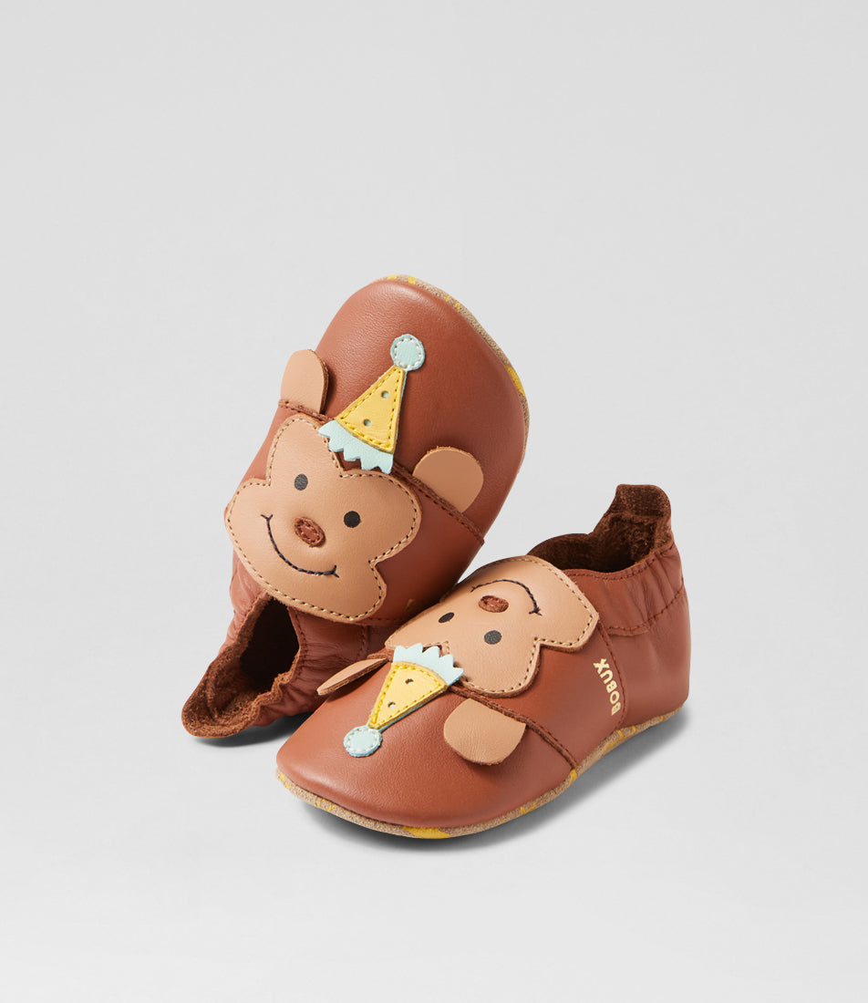 Cheeky Monkey - Soft Sole - Mocha-Sandstorm