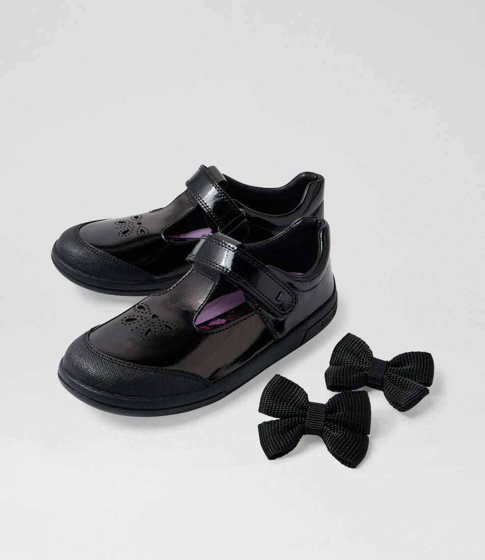 Bubbles - Kid+ - Black Patent