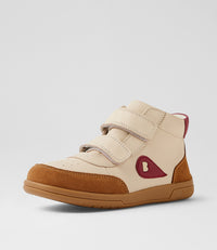 Champ High II - Kid+ - Chalk-Caramel-Tibetan Red