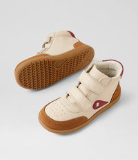 Champ High II - Kid+ - Chalk-Caramel-Tibetan Red
