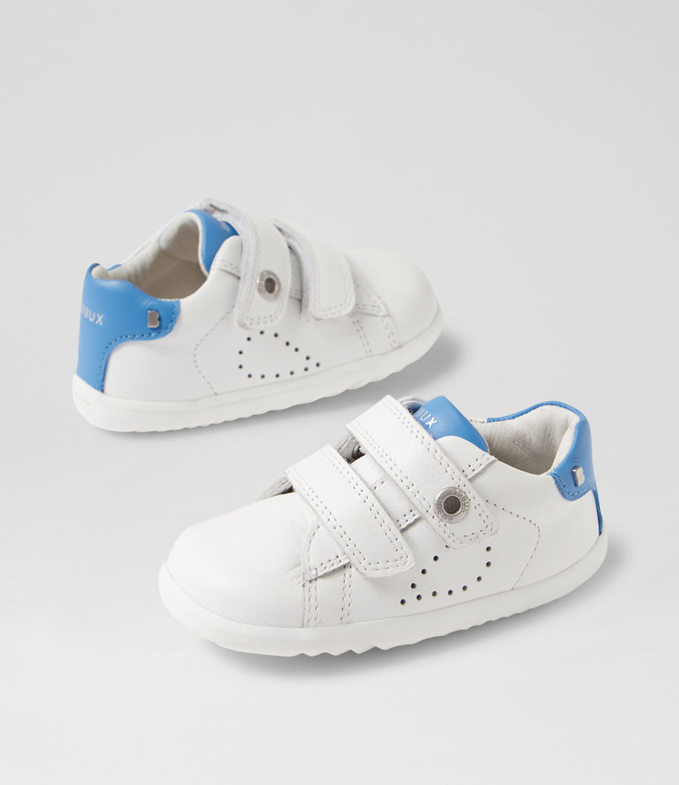 Maverick - Step Up - White-Azure