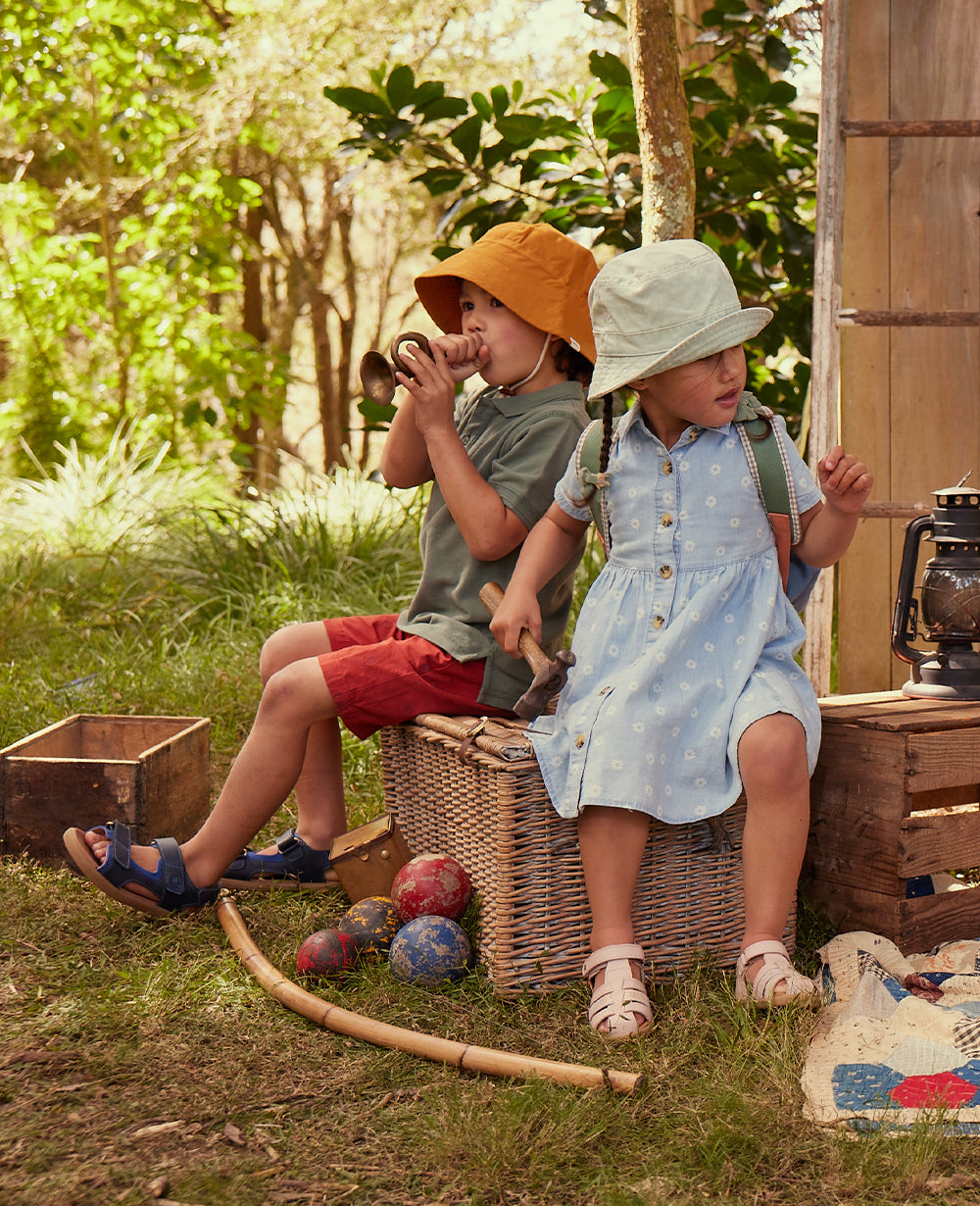 Earth Rangers - image of children wearing Bobux shoes