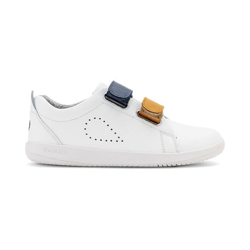 Grass Court Switch - Kid+ - White (Navy + Butterscotch)